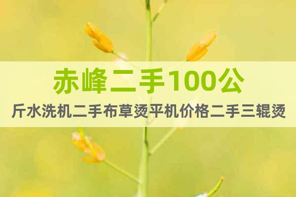 赤峰二手100公斤水洗機(jī)二手布草燙平機(jī)價格二手三輥燙平機(jī)