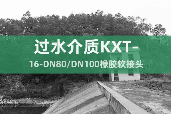 過水介質KXT-16-DN80/DN100橡膠軟接頭什么價格