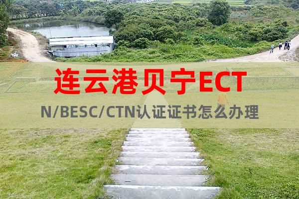 连云港贝宁ECTN/BESC/CTN认证证书怎么办理