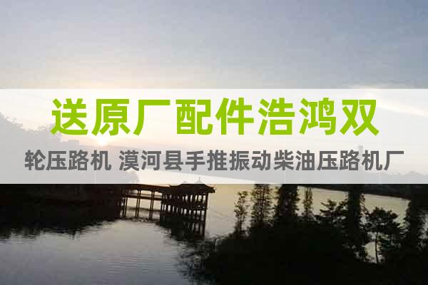 送原廠配件浩鴻雙輪壓路機(jī) 漠河縣手推振動(dòng)柴油壓路機(jī)廠家地址