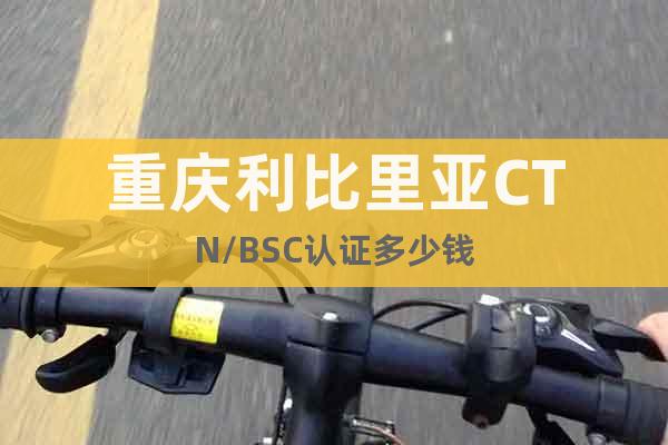 重慶利比里亞CTN/BSC認(rèn)證多少錢