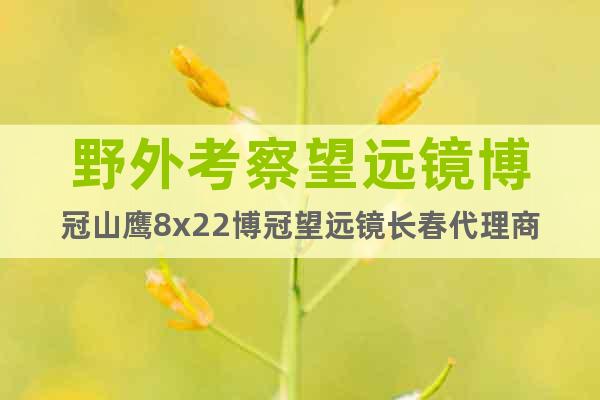 野外考察望遠(yuǎn)鏡博冠山鷹8x22博冠望遠(yuǎn)鏡長(zhǎng)春代理商