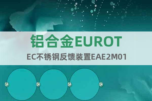 铝合金EUROTEC不锈钢反馈装置EAE2M01