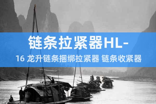 鏈條拉緊器HL-16 龍升鏈條捆綁拉緊器 鏈條收緊器價格