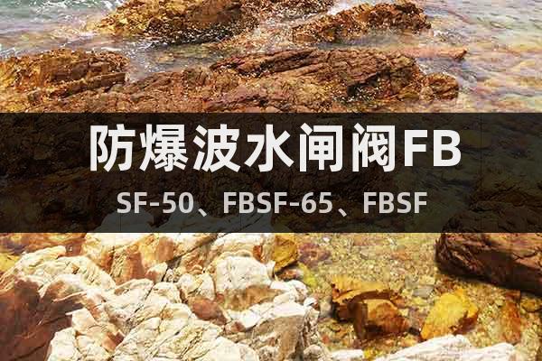 防爆波水閘閥FBSF-50、FBSF-65、FBSF-80