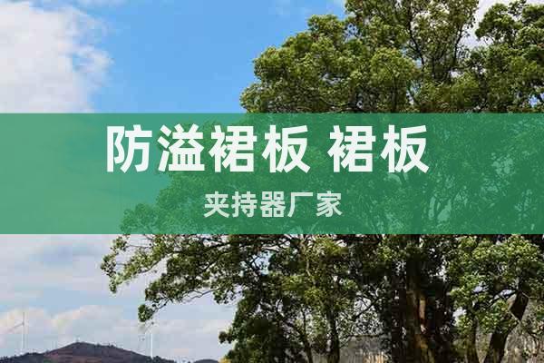 防溢裙板 裙板 夾持器廠家