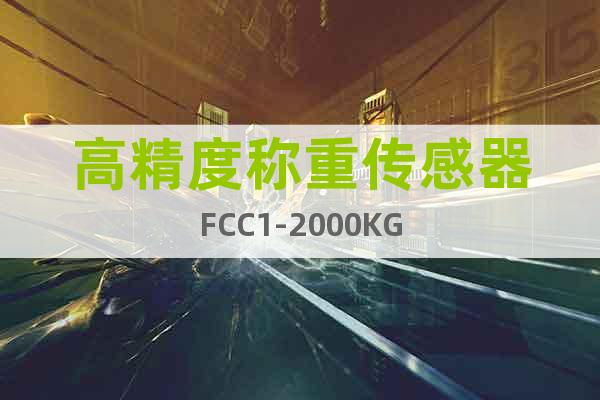 高精度称重传感器FCC1-2000KG