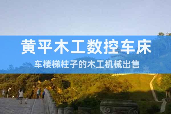 黃平木工數(shù)控車床 車樓梯柱子的木工機械出售