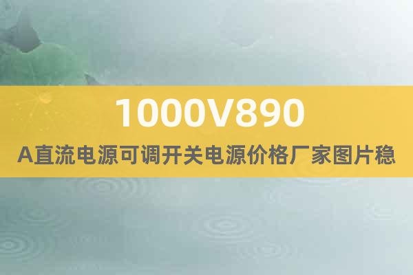 1000V890A直流電源可調(diào)開關電源價格廠家圖片穩(wěn)流電源