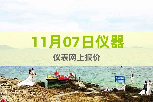 11月07日儀器儀表網(wǎng)上報價