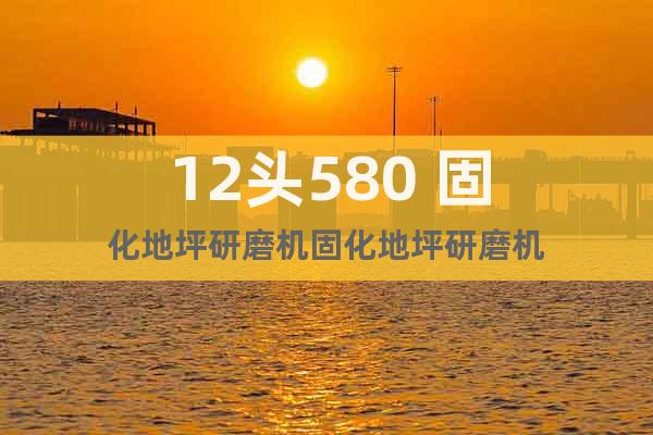 12頭580 固化地坪研磨機固化地坪研磨機