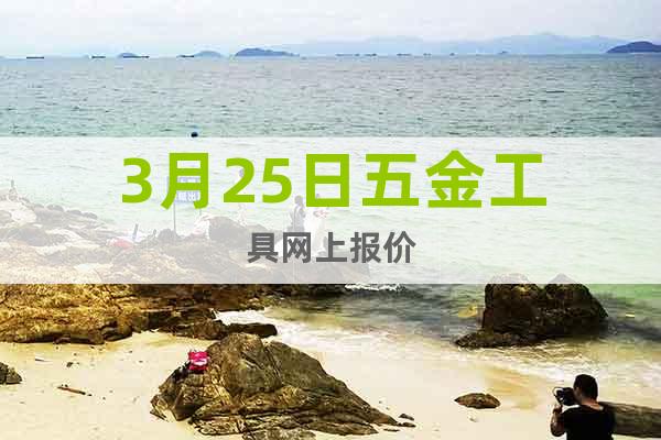 3月25日五金工具網上報價