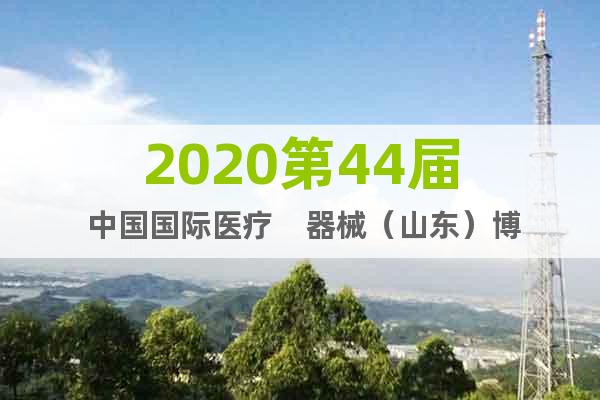 2020第44届 中国国际医疗    器械（山东）博览会