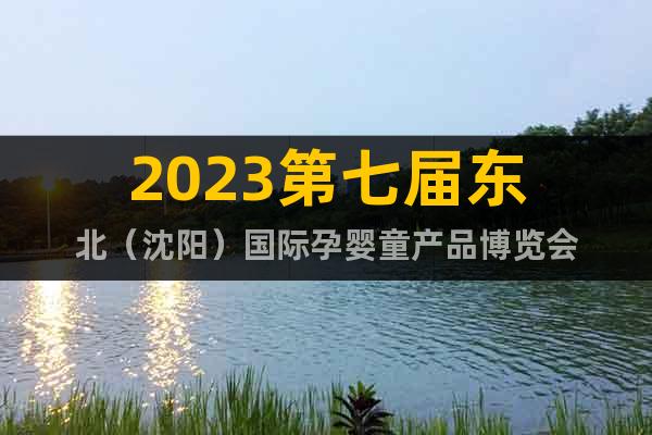 2023第七届东北（沈阳）国际孕婴童产品博览会