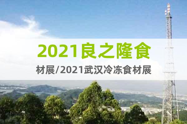 2021良之隆食材展/2021武漢冷凍食材展