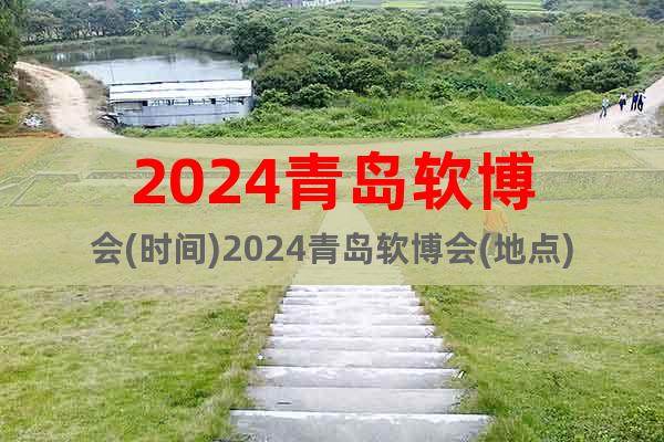 2024青岛软博会(时间)2024青岛软博会(地点)