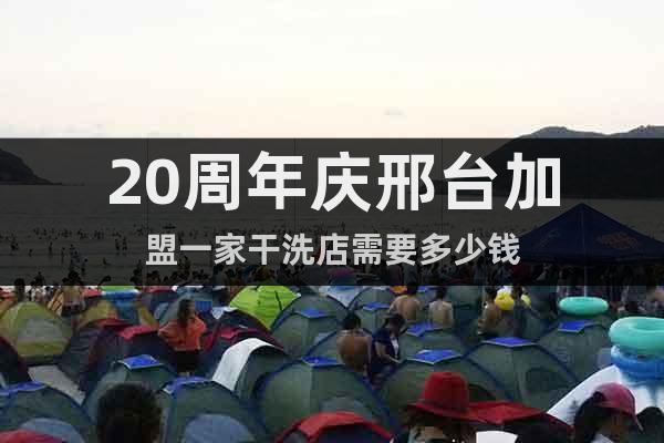20周年慶邢臺(tái)加盟一家干洗店需要多少錢