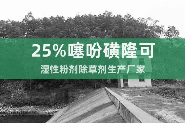 25%噻吩磺隆可濕性粉劑除草劑生產(chǎn)廠家