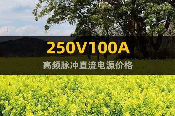 250V100A高频脉冲直流电源价格