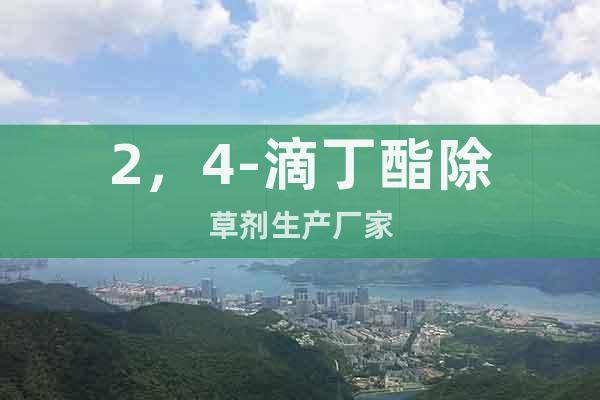 2，4-滴丁酯除草劑生產(chǎn)廠家