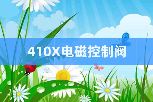 410X電磁控制閥
