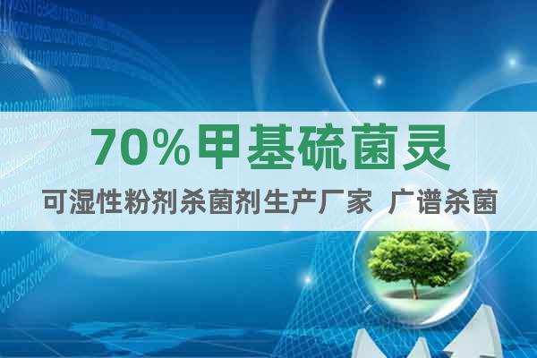 70%甲基硫菌靈可濕性粉劑殺菌劑生產(chǎn)廠家  廣譜殺菌農(nóng)藥