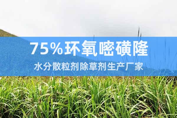75%环氧嘧磺隆水分散粒剂除草剂生产厂家