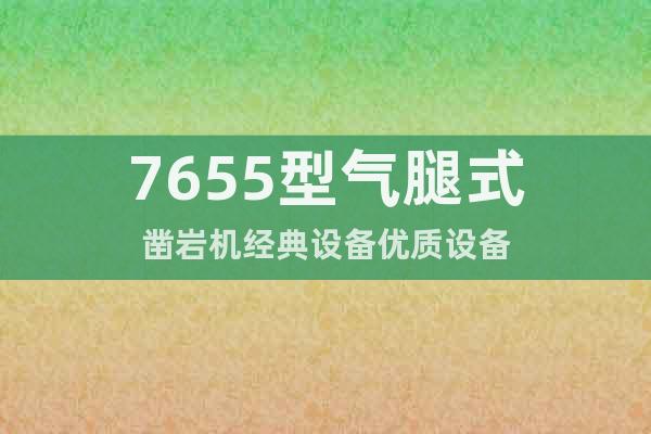 7655型氣腿式鑿巖機經(jīng)典設(shè)備優(yōu)質(zhì)設(shè)備