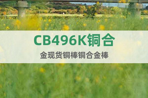 CB496K銅合金現貨銅棒銅合金棒
