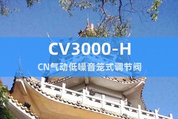 CV3000-HCN氣動低噪音籠式調(diào)節(jié)閥