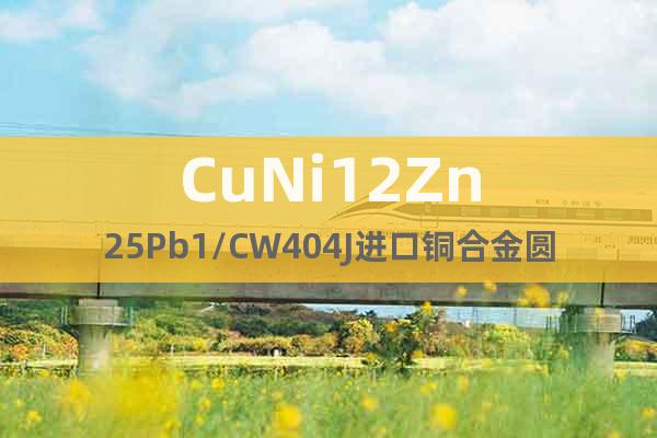 CuNi12Zn25Pb1/CW404J进口铜合金圆棒铜板