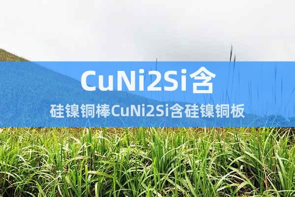 CuNi2Si含硅鎳銅棒CuNi2Si含硅鎳銅板