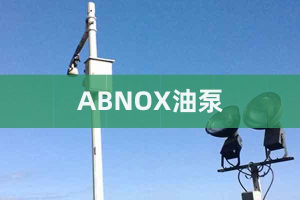 ABNOX油泵