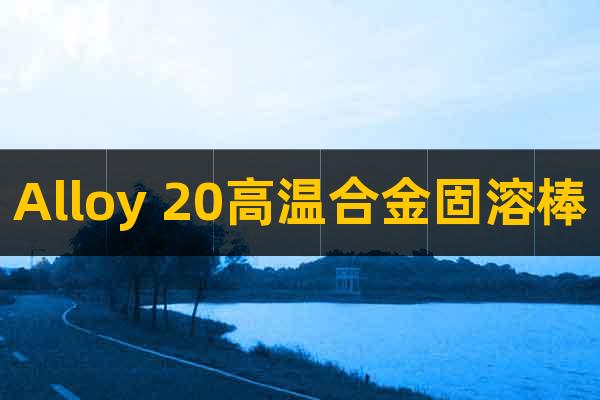 Alloy 20高溫合金固溶棒
