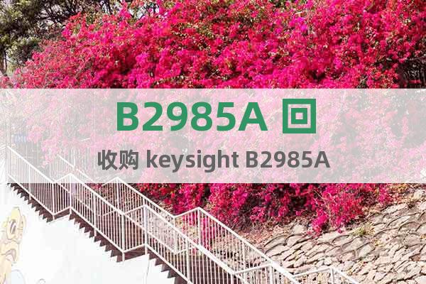 B2985A 回收购 keysight B2985A