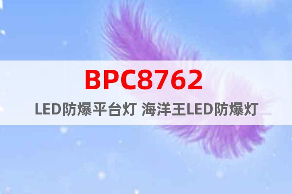 BPC8762 LED防爆平台灯 海洋王LED防爆灯
