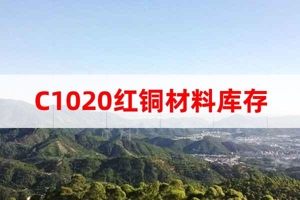 C1020紅銅材料庫(kù)存