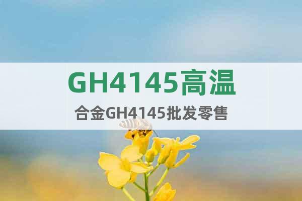 GH4145高温合金GH4145批发零售