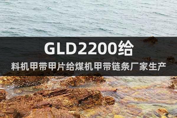 GLD2200给料机甲带甲片给煤机甲带链条厂家生产