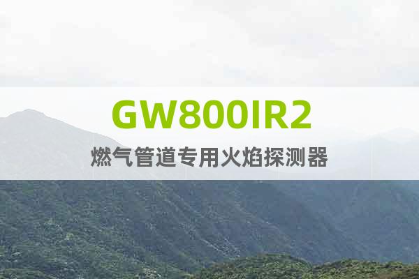 GW800IR2燃气管道专用火焰探测器