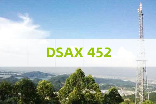 DSAX 452