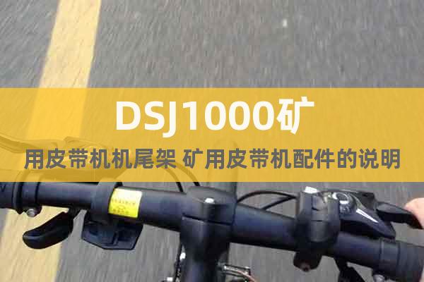 DSJ1000矿用皮带机机尾架 矿用皮带机配件的说明