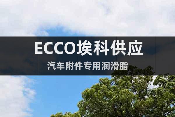 ECCO埃科供应汽车附件专用润滑脂