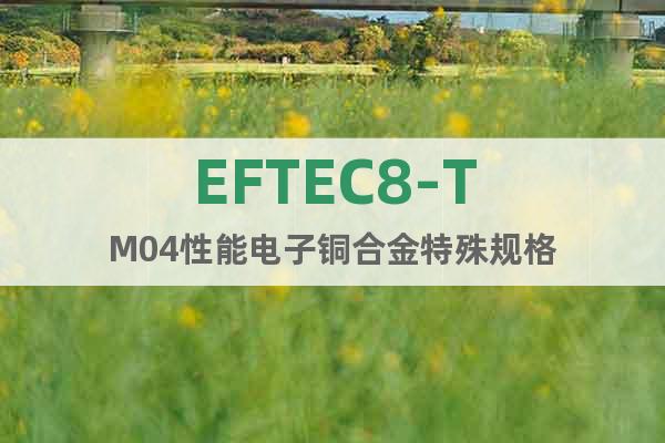 EFTEC8-TM04性能电子铜合金特殊规格