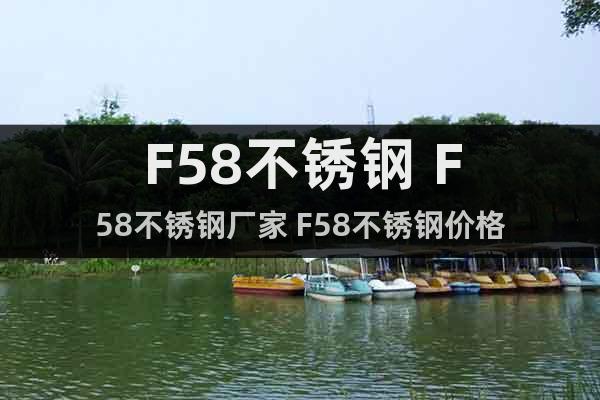 F58不銹鋼 F58不銹鋼廠家 F58不銹鋼價格