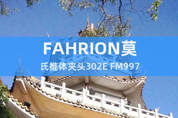 FAHRION莫氏椎體夾頭302E FM997