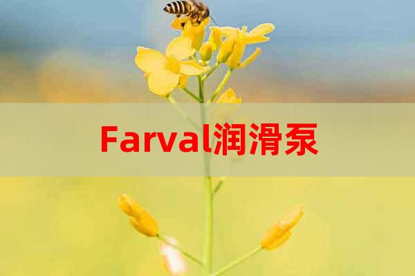 Farval潤(rùn)滑泵