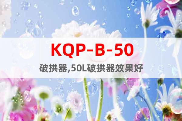 KQP-B-50破拱器,50L破拱器效果好