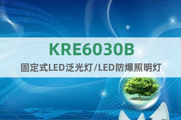 KRE6030B固定式LED泛光灯/LED防爆照明灯