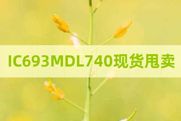 IC693MDL740現(xiàn)貨甩賣